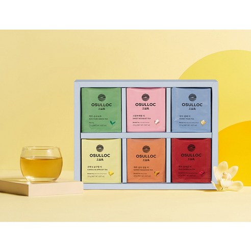 오설록 오 땡큐 티 선물세트 구성