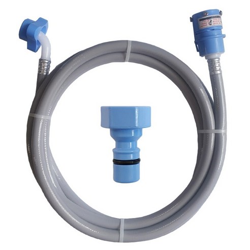 넥스템 삼성전용 원터치 급수호스 블루 1.3m + 커플링 세트 개봉기 | 실사용 후기 썸네일