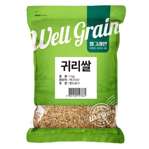 두보식품 웰그레인 귀리쌀, 1kg, 1개