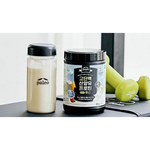 팔레오 고단백 산양유 프로틴 plus 류신 280g, 6개 맛있게 먹은 솔직 후기 - 상품 이미지 3
