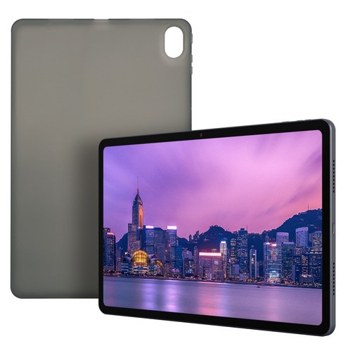 아이뮤즈 뮤패드 K10 PLUS 태블릿PC 전용 TPU 케이스, 스모키 그레이, 1개