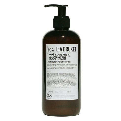 라부르켓 핸드 앤 바디워시 베르가모트 패출리, 1개, 450ml