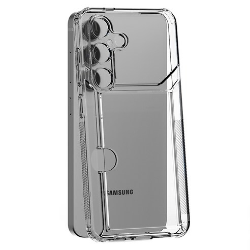 하이온 글로우커버 카드수납 투명 젤리 휴대폰 케이스