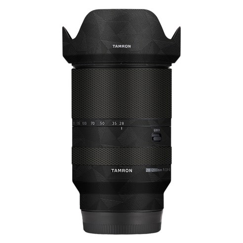 코엠 탐론 28-200 F2.8 렌즈 스킨 보호 필름 소니 마운트, 1개, 노르딕 블랙