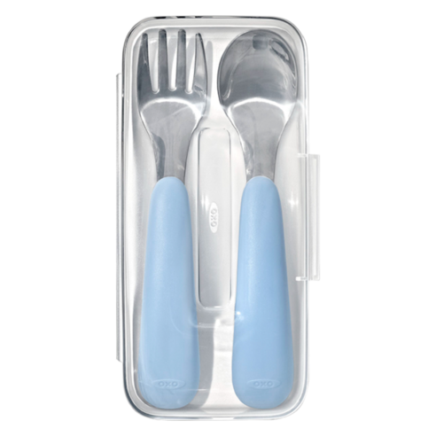 옥소토트 유아용 스푼 포크 세트 실사용 후기 | 효과 있을까? 썸네일