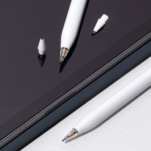 구스페리 애플펜슬 펜촉 무소음 소프트 팁스 샤프형 개봉기 | 실사용 후기 - 상품 이미지 4