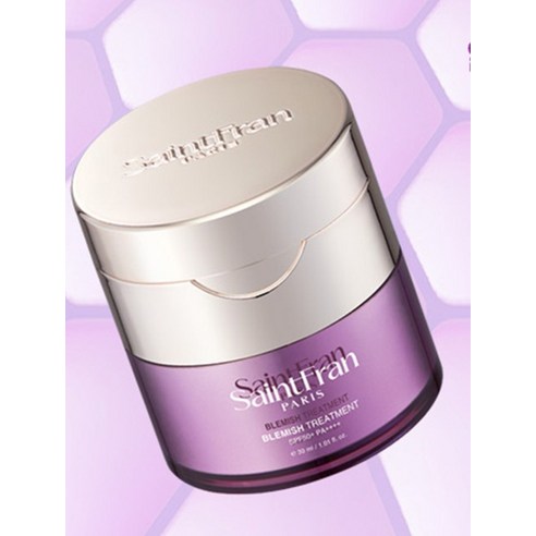 SaintFran Blemish Treatment BB霜SPF50+ PA++++, 1罐, 30ml - BB/CC霜