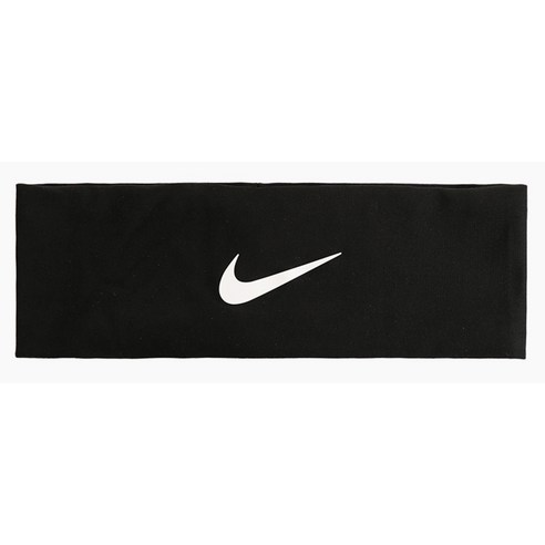 땀 때문에 흐릿해진 시야, 이제 나이키 드라이 핏 와이드 헤어밴드로 상쾌하게 운동하세요.