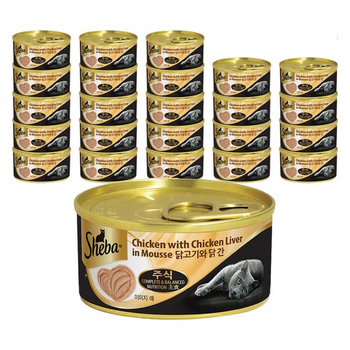 쉬바 1세 이상 고양이 무스