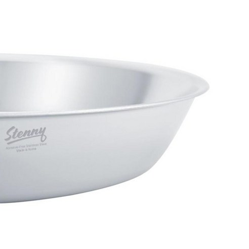 스테니 인덕션 무연마제 통5중 스테인리스 프라이팬, 24cm, 1개 후기 분석 - 제품 측면 높이 확인