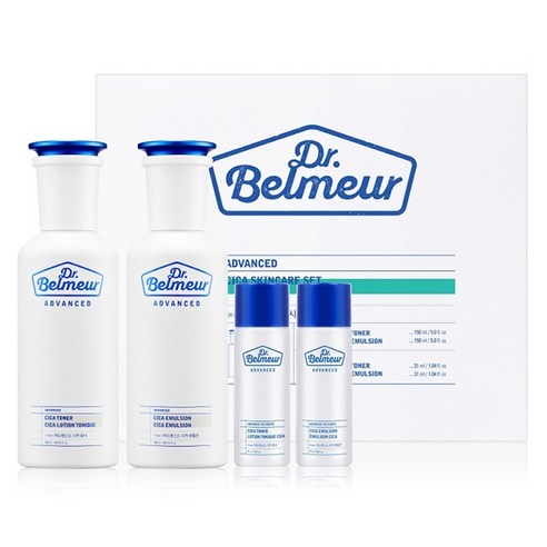 닥터벨머 어드밴스드 시카 기초 토너 150ml + 에멀전 150ml + ... 솔직 후기 | 피부 타입별 분석 썸네일