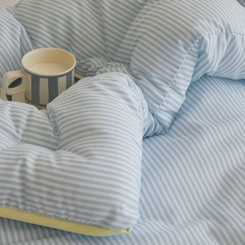 마틸라 리본케이크 차렵이불세트 후기 분석 - 세탁 후 유지력 테스트