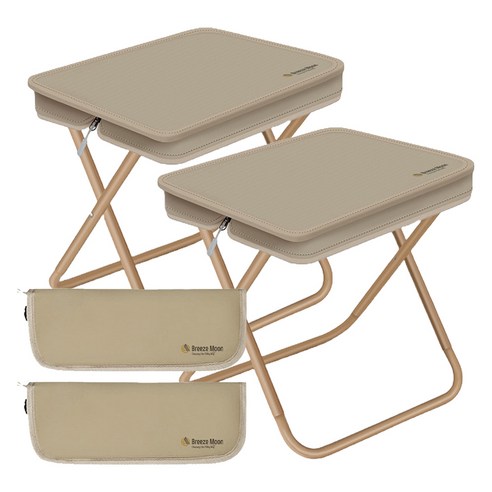 브리즈문 고탄소강 초경량 접이식 파우치형 휴대용 캠핑 의자 중형 운동러 솔직 후기 | 실사용 리뷰 - 대표 이미지