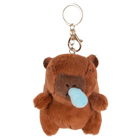 공유 카피바라 인형 키링, 12cm, 콧물, 1개