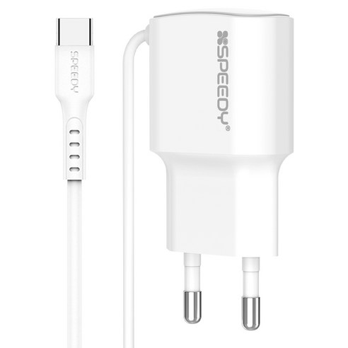 스피디 5V 1.2A C타입 케이블 일체형 충전기 개봉기 | 실사용 후기 - 상품 이미지 1