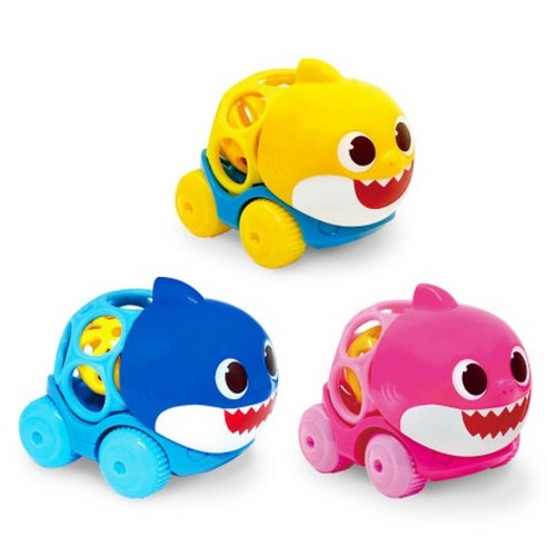 아이윌컴퍼니 아기 상어 베이비볼 딸랑이 미니카 3종 세트 솔직 후기 | 취미생활 필수템 - 상품 이미지 1