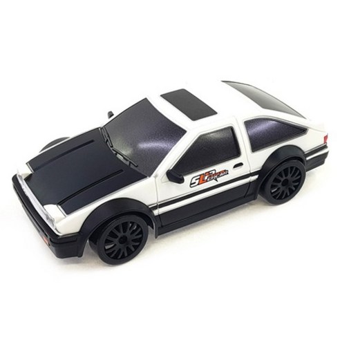 2.4Ghz 1:24 4륜구동 드리프트 RC카 SQW116022WH, 화이트, 1개