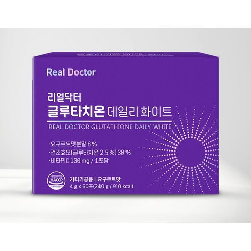 Real Doctor 穀胱甘肽每日亮白60入, 240g, 2盒- 其他保健食品| 酷澎