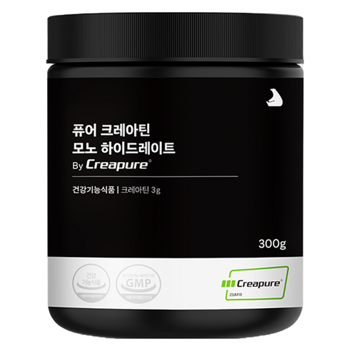 잠백이 퓨어 크레아틴 모노 하이드레이트 300g, 1개 실사용 후기 | 효과 있을까? - 상품 이미지 1