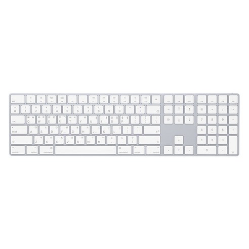 Apple Magic Keyboard with Numeric Keypad, 실버, 한국어