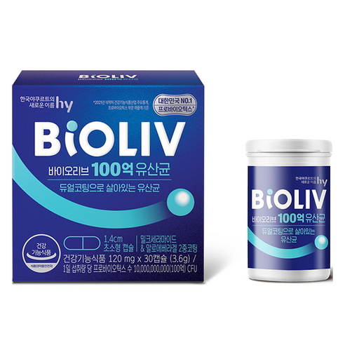 바이오리브 100억 유산균 30정, 1개 솔직 후기 | 실사용자 리뷰 분석 썸네일