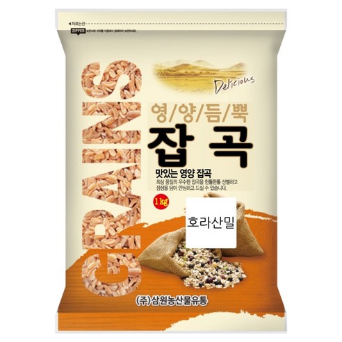 삼원농산 튀르키예산 수입 호라산밀, 1kg, 1개