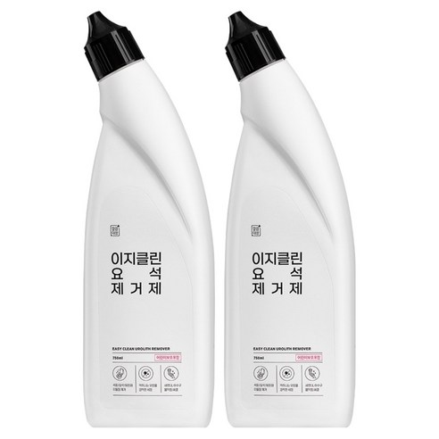 깔끔대장 이지클린 요석 제거제, 750ml, 2개 - 변기세정제 | 쿠팡