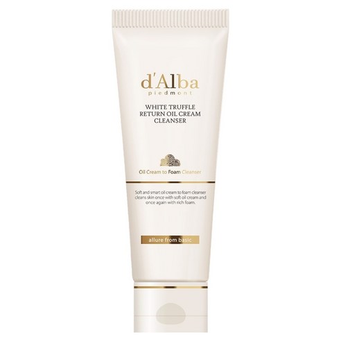 달바 화이트 트러플 리턴 오일 크림 클렌저 튜브, 100ml, 1개