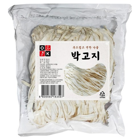 오케이식품 박고지, 1개, 100g