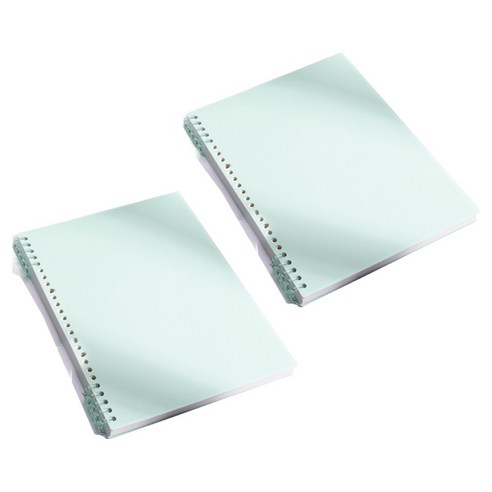 알로데 루스리프 신학기 노트 A4, TYPE02 그린, 2개