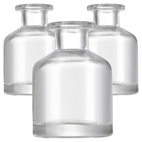 꼬까 시약병 디퓨저 용기, 투명, 100ml, 3개