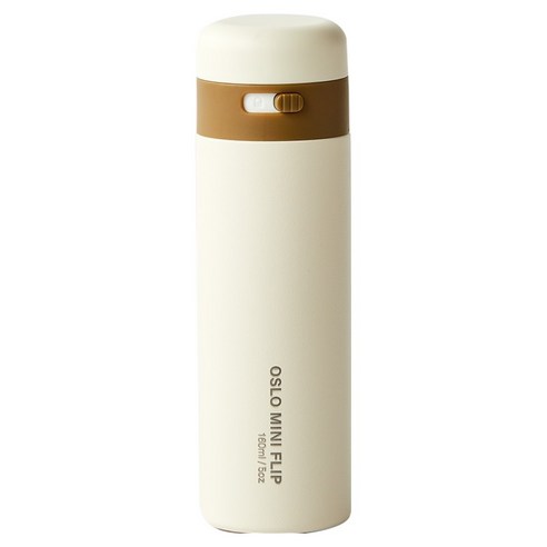 오슬로 미니 플립 텀블러, 아이보리, 160ml, 1개
