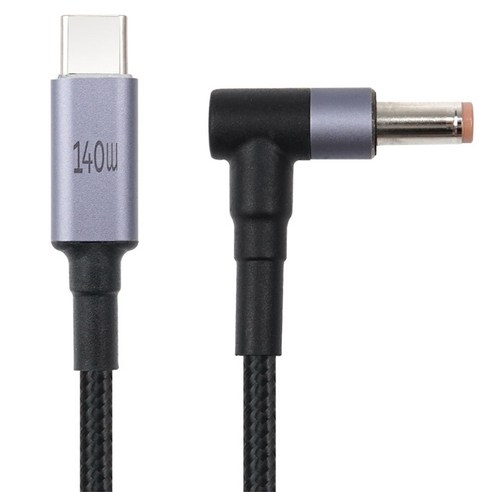 컴스 USB Type C PD 노트북 전원 변환 충전 케이블 1.8m, JA309, 1개