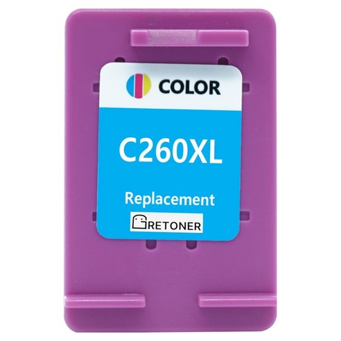그래토너 삼성 INK-C260XL 호환 잉크 카트리지, 컬러, 1개