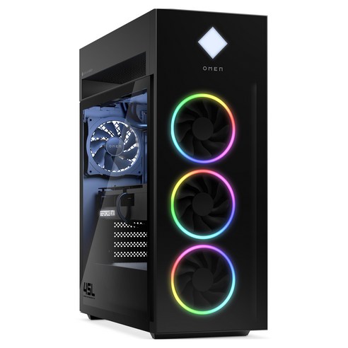 HP 2025 오멘 데스크탑 45L 코어Ultra9 지포스 RTX 5090, 블랙, 64GB, 4TB, WIN11 Pro, GT22-3002KL