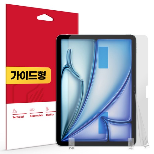 스코코 아이패드 지문방지 저반사 액정보호필름, 1세트