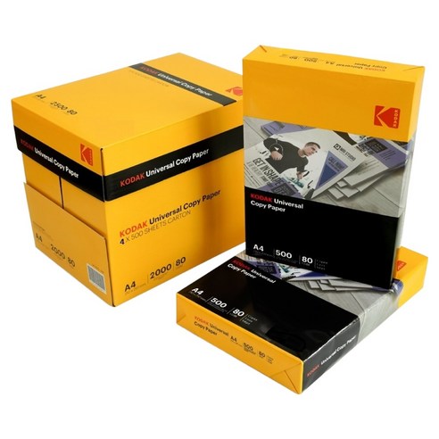 경제적인 가격으로 제공되는 고품질 코닥 복사용지 80g, A4는 효율적인 문서 출력을 위한 최적의 선택입니다.