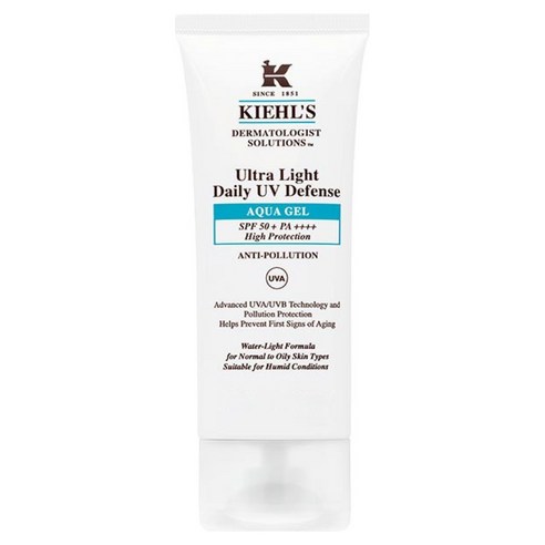 키엘 울트라 라이트 데일리 유브이 디펜스 아쿠아 젤 SPF50+ PA++++, 1개, 60ml