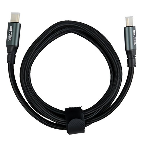 Ytek 고급 USB 3.2 Gen2 C타입-C타입 PD 100w 20Gbps 8K 미러링 충전 케이블 Ytek-CCG2-150, 1.5m, 1개