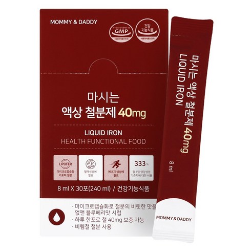 마미앤대디 마시는 액상 철분제 30p