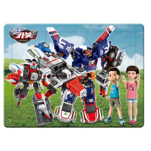 새샘 아동용 헬로카봇 올스타 가방퍼즐 세트 이미지 2