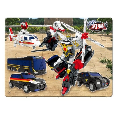 새샘 아동용 헬로카봇 올스타 가방퍼즐 세트 이미지 4