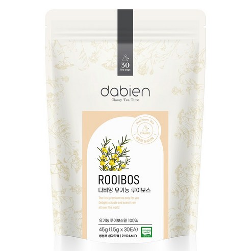다비앙 유기농 루이보스 티백, 1.5g, 30개입, 1개