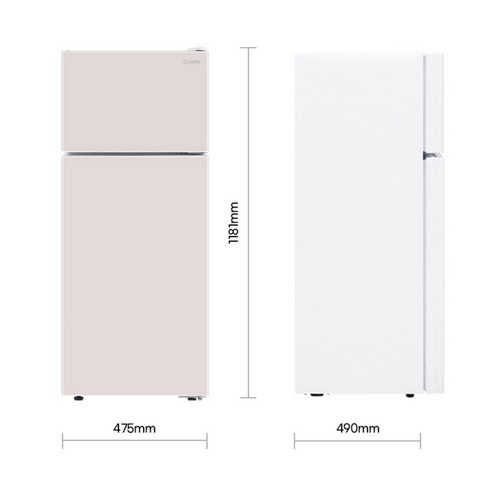 cuore 글라스 115L 2도어 냉장고 방문설치 개봉기 | 실사용 후기 - 상품 이미지 3