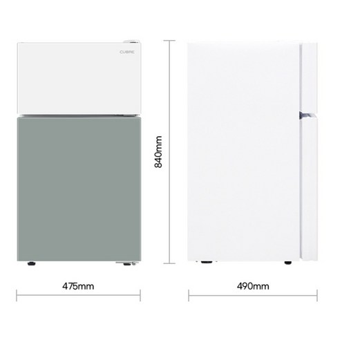 cuore 글라스 83L 2도어 냉장고 이미지 4