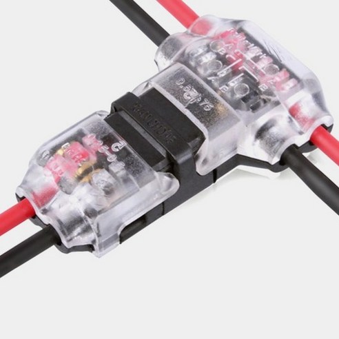 비상 차량용 무탈피 2라인 T자형 전선 커넥터 이미지 4