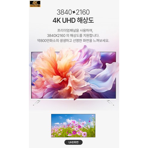 와이드뷰 4K UHD QLED 스마트 TV + 와이드무빙뷰 삼탠바이미 V3 세트 후기 분석 - 리모컨 조작