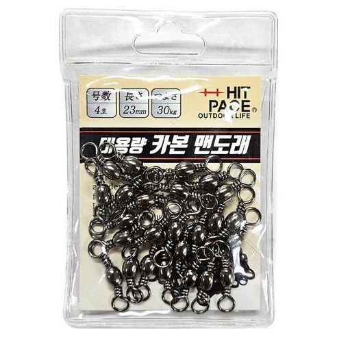 히트페이스 대용량 카본맨도래, 50개입, 1세트