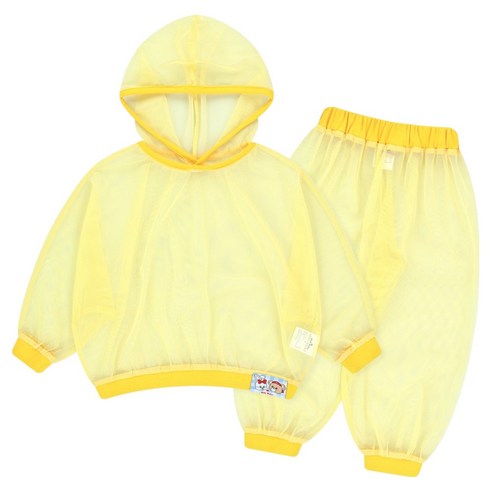 MilkBaby 아동용 모기 벌레 퇴치 캠핑 여행 숲 체험 상하복 세트