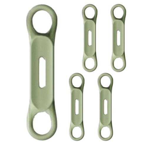 온트리 자석 보드 냉장고 펜홀더, 그린, 5개